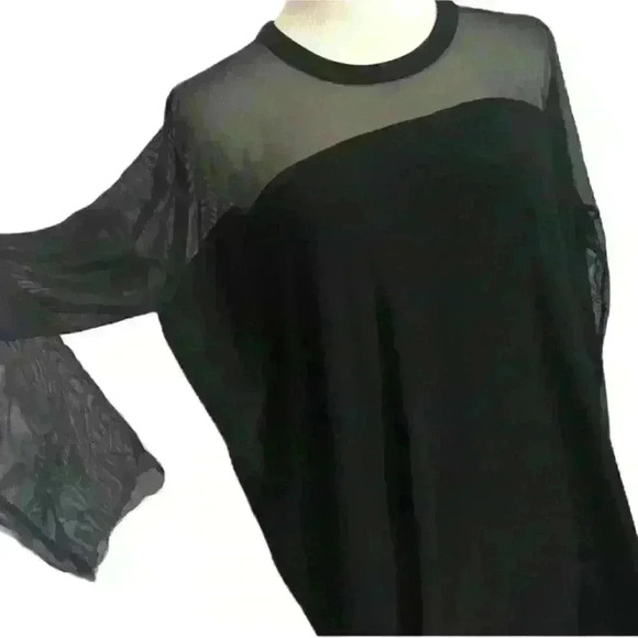 KAMALIKULTURE by Norma Kamali illusion top dress Sz small - Picture 3 of 11